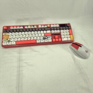AULA F108 Pro Wireless Keyboard w/ Logiteck G305 Lightspeed Mouse Pokemon Themed